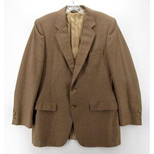 VINTAGE Christian Dior Sport Coat 40 Blazer Houndstooth Tweed USA *